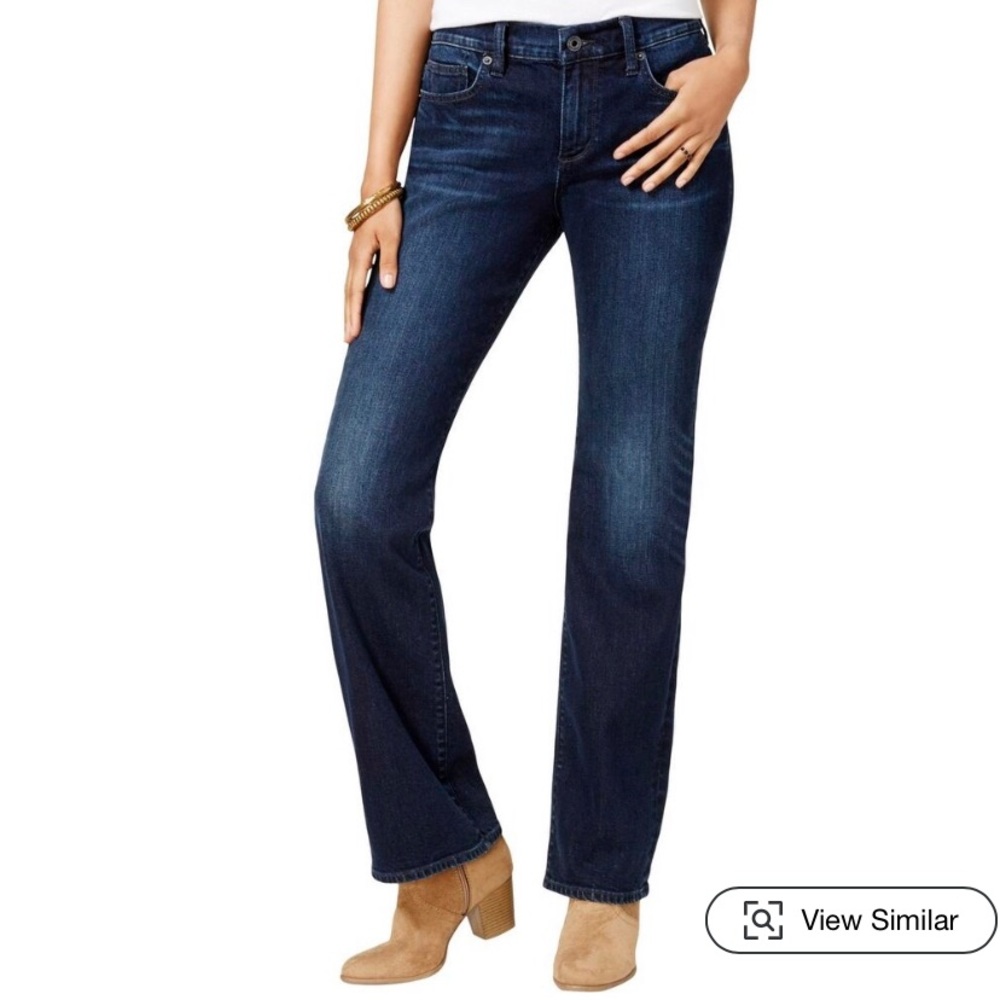 Lucky Brand Petunia Easy Rider Dark Wash Jeans